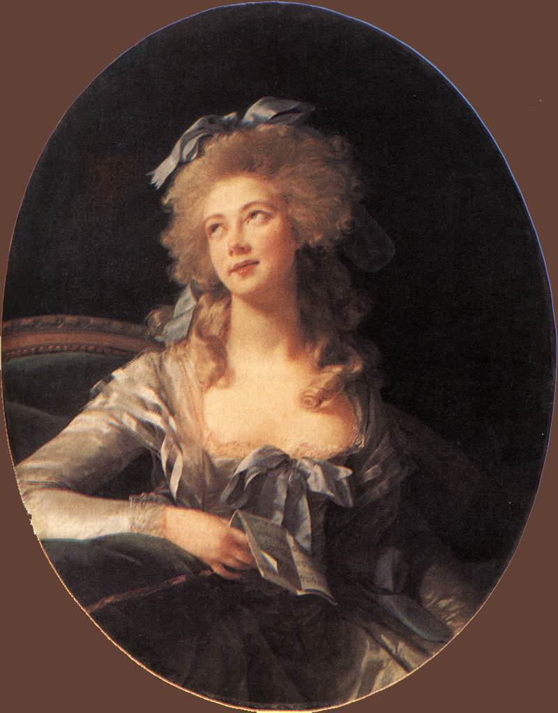 VIGEE-LEBRUN, Elisabeth Portrait of Madame Grand ER